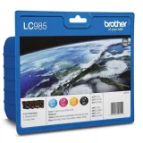 Original OEM Ink Cartridges Brother LC-985 CMYK (LC985VALBP)