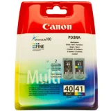 Original OEM Ink Cartridges Canon PG-40 + CL-41 (0615B036, 0615B043)