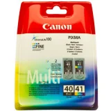 Original OEM Ink Cartridges Canon PG-40 + CL-41 (0615B036, 0615B043) for Canon Pixma iP2500