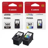 Original OEM Ink Cartridges Canon PG-560 + CL-561 (3713C006) for Canon Pixma TS7451a