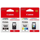 Original OEM Ink Cartridges Canon PG-560XL + CL-561XL (3712C004) for Canon Pixma TS5300