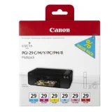 Original OEM Ink Cartridges Canon PGI-29 C/M/Y/PC/PM/R (4873B005) for Canon Pixma Pro-1