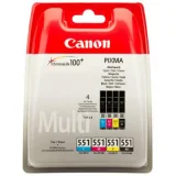 Original OEM Ink Cartridges Canon PGI-550 CLI-551 CMYK (CLI-551-CMYK)
