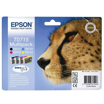 Original OEM Ink Cartridges Epson T0715 (C13T07154010) (multi pack)