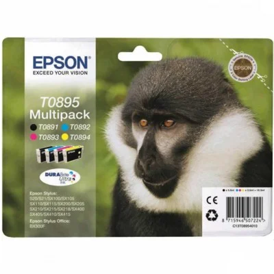 Original OEM Ink Cartridges Epson T0895 (C13T08954010) (multi pack)