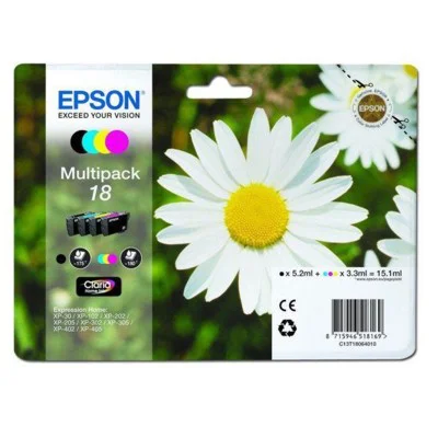 Original OEM Ink Cartridges Epson T1806 (C13T18064012) (multi pack)
