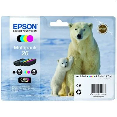 Original OEM Ink Cartridges Epson T2616 (C13T26164010)