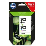 Original OEM Ink Cartridges HP 302 (X4D37AE) (multi pack)