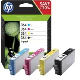 Original OEM Ink Cartridges HP 364 (N9J73AE) for HP Photosmart C5383