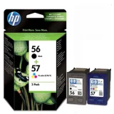 Original OEM Ink Cartridges HP 56 + 57 (SA342AE) for HP Photosmart 7450