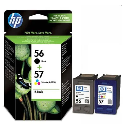 Original OEM Ink Cartridges HP 56 + 57 (SA342AE) (multi pack)