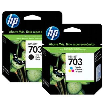 Original OEM Ink Cartridges HP 703 (CD887AE, CD888AE)