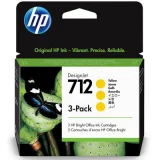 Original OEM Ink Cartridges HP 712 (3ED79A) (Yellow) (3-pack)