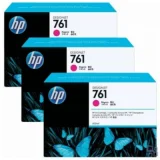 Original OEM Ink Cartridges HP 761 (CR271A) (Magenta) (3-pack)