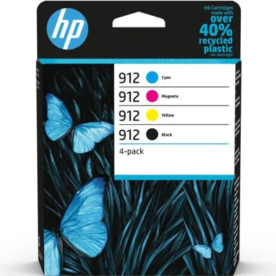 Original OEM Ink Cartridges HP 912 (6ZC74AE)