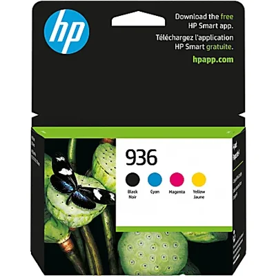 Original OEM Ink Cartridges HP 936 CMYK (6C3Z5LN)