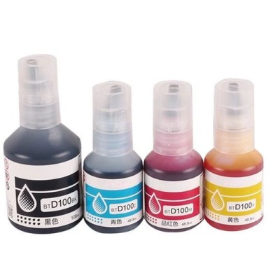 Ink cartridges Brother BT-D100 CMYK - compatible and original OEM