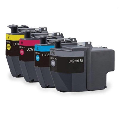 Ink cartridges Brother LC-3219 CMYK - compatible and original