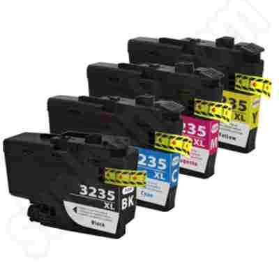 Ink cartridges Brother LC-3235 CMYK - compatible and original