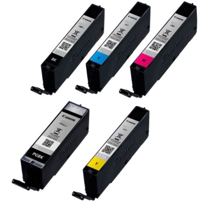 Ink cartridges Canon 580/581 CMYK - compatible and original