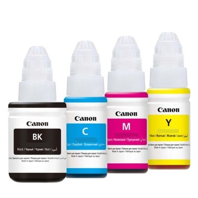 Ink cartridges Canon GI-590 CMYK - compatible and original OEM