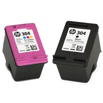 Ink cartridges HP 304 - compatible and original