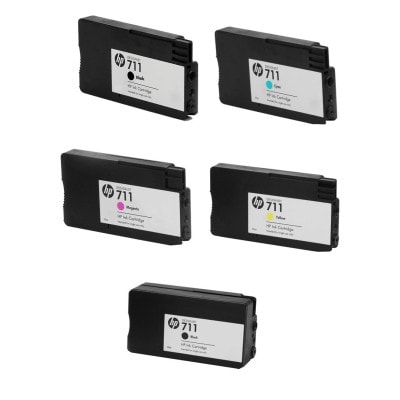 Ink cartridges HP 711 - compatible and original