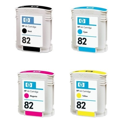 Ink cartridges HP 82 - compatible and original