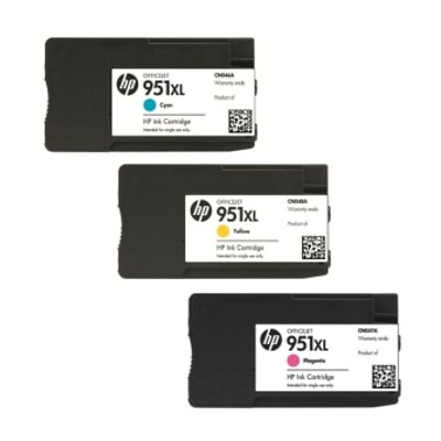 Ink cartridges HP 951 - compatible and original