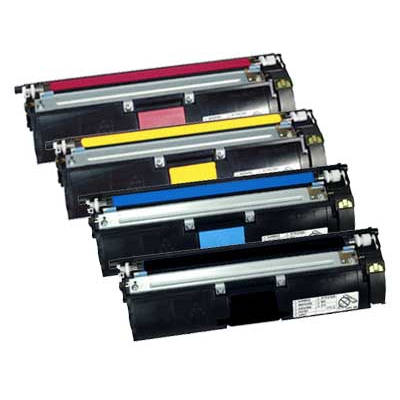 Toner cartridges KM 2400 CMYK - compatible and original