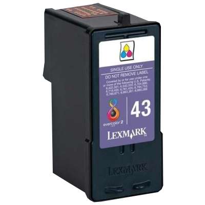 Ink cartridges Lexmark 43 - compatible and original