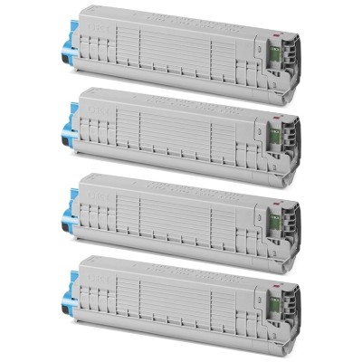 Toner cartridges Oki C824/834 - compatible and original OEM