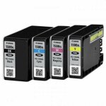 Ink cartridges Canon 1500 CMYK - compatible and original