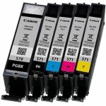 Ink cartridges Canon 570/571 CMYK - compatible and original