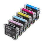 Ink cartridges Epson T0791-T0796 - compatible and original