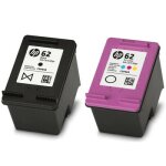 Ink cartridges HP 62 - compatible and original