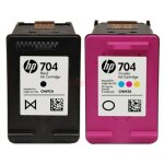 Ink cartridges HP 704 - compatible and original