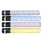 Toner cartridges KM TN-328 CMYK - compatible and original
