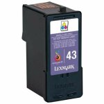 Ink cartridges Lexmark 43 - compatible and original