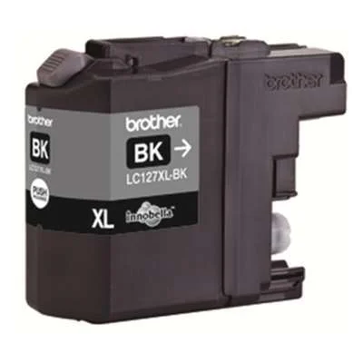Ink cartridges Brother LC-127 BK - compatible and original OEM