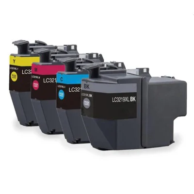 Ink cartridges Brother LC-3219 CMYK - compatible and original OEM