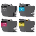 Ink cartridges Brother LC-422 CMYK - compatible and original OEM