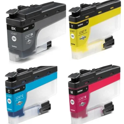 Ink cartridges Brother LC-427 CMYK - compatible and original OEM