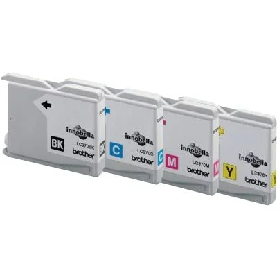 Ink cartridges Brother LC-970 CMYK - compatible and original OEM
