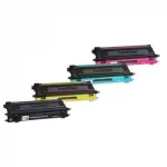 Toner cartridges Brother TN-130 CMYK - compatible and original OEM