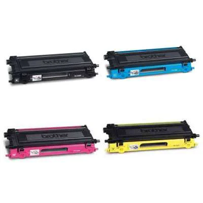 Toner cartridges Brother TN-135 CMYK - compatible and original OEM