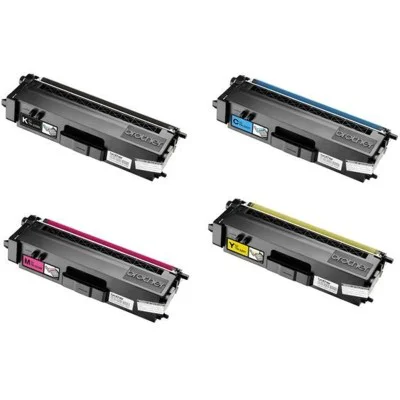 Toner cartridges Brother TN-328 CMYK - compatible and original OEM