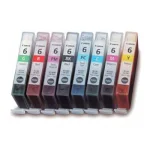 Ink cartridges Canon 6 CMYK - compatible and original OEM