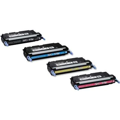 Toner cartridges Canon CRG-711 CMYK - compatible and original OEM