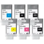 Ink cartridges Canon PFI-107 - compatible and original OEM